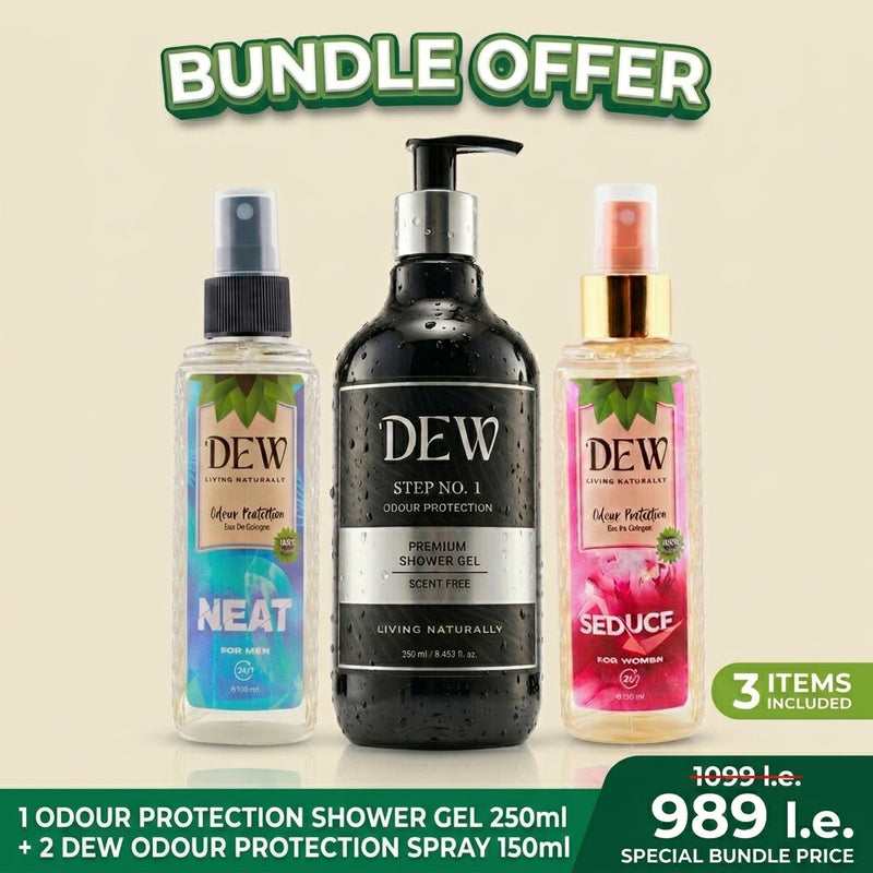 Daily Odour Protection Set - 250ml +2 Sprays