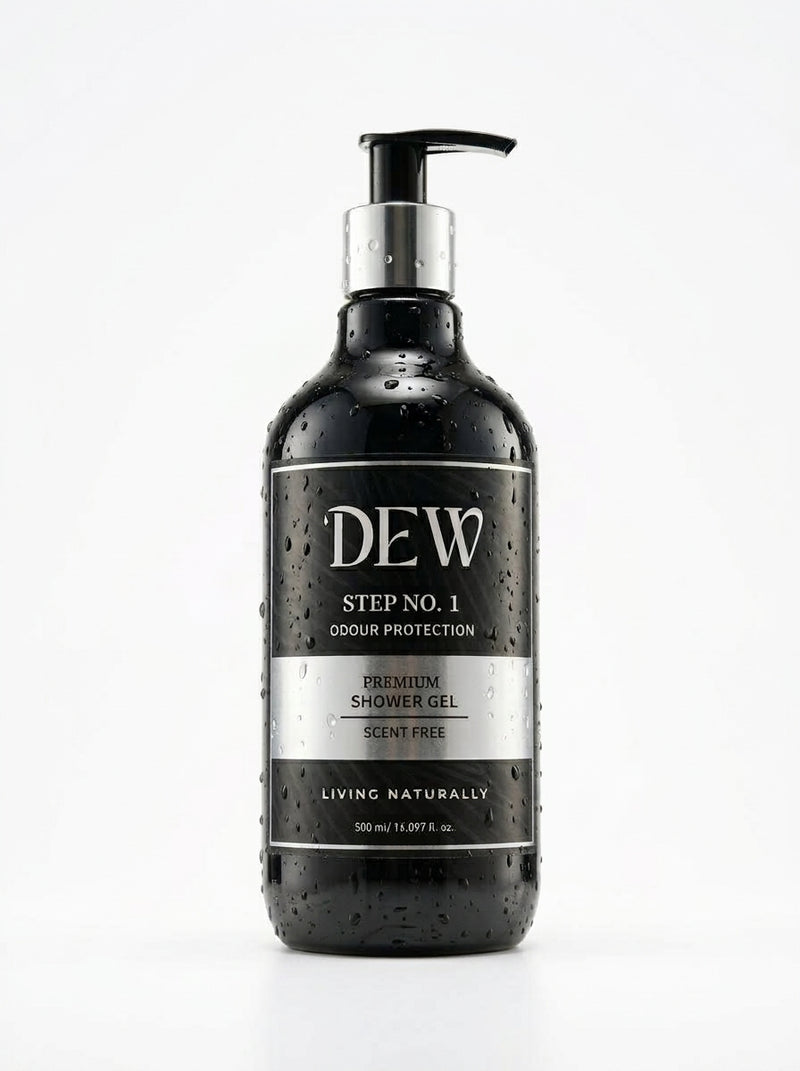 Premium Odour Protection Shower Gel - Scent Free 250-500ml