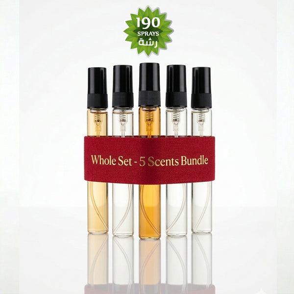 5 Odour Protection 190 Sprays - Full Collection